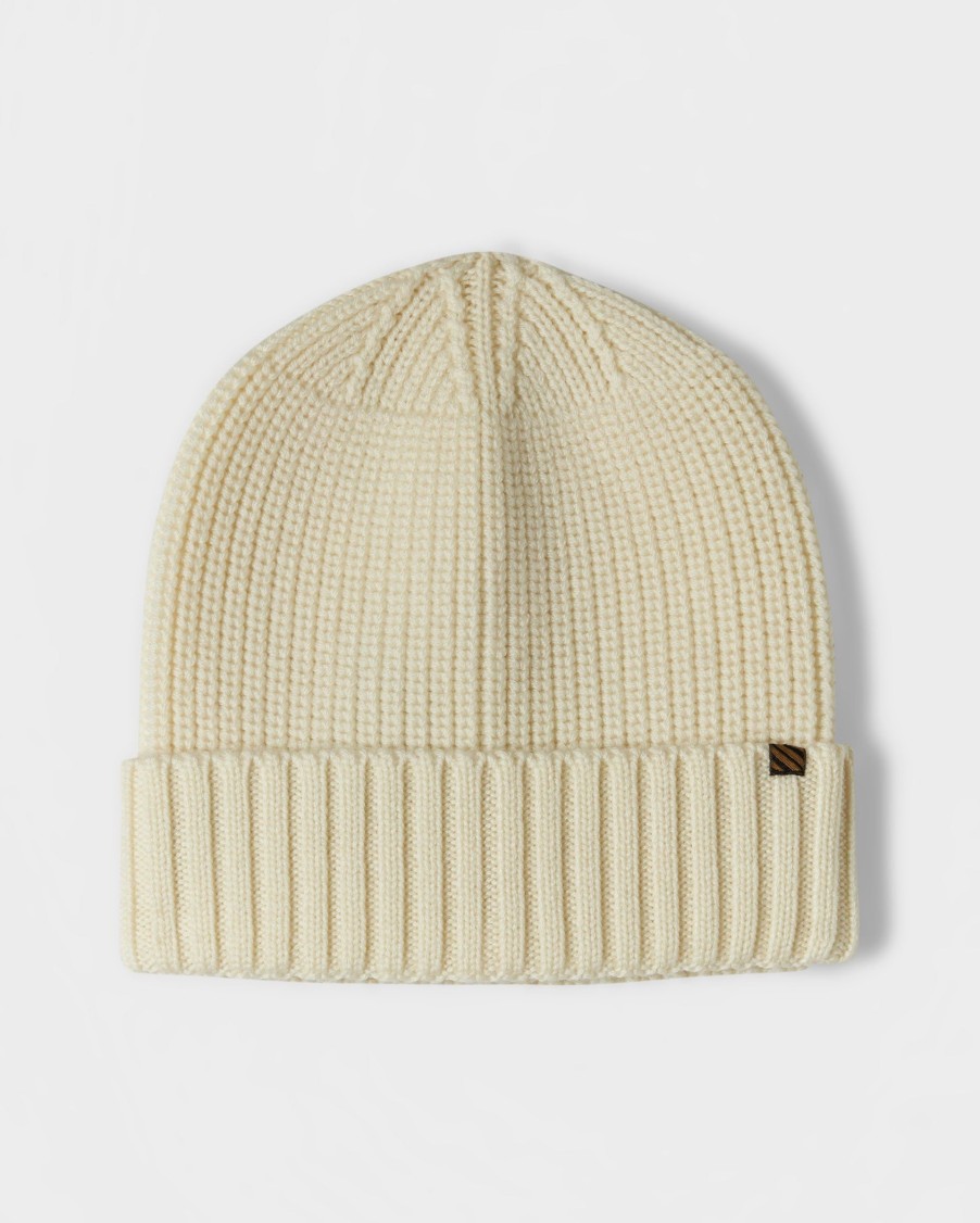 Women Billy Reid | Wool Ribbon Beanie Natural · Billyclothes